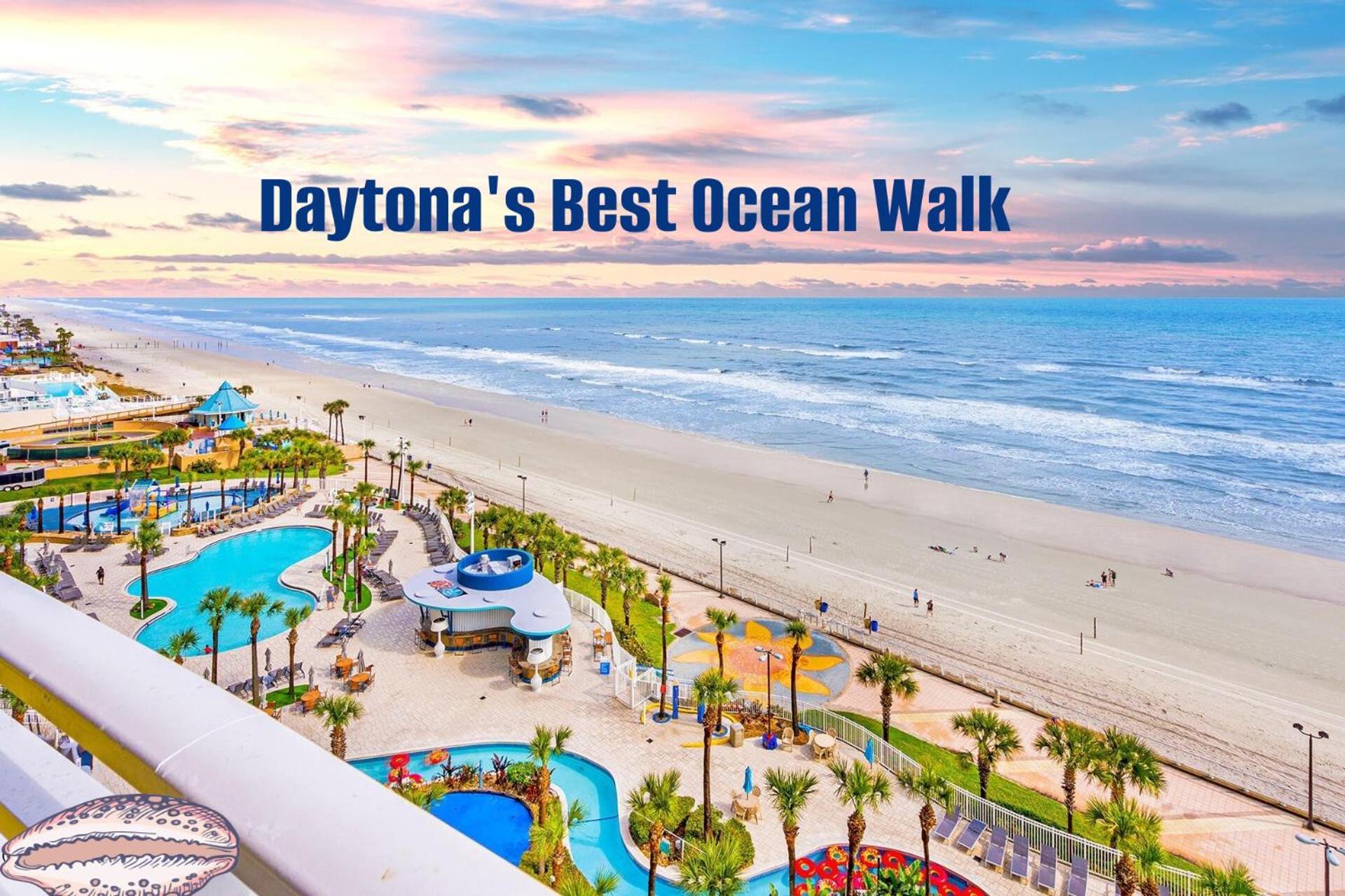 1 Bedroom Resort Condo Direct Oceanfront Wyndham Ocean Walk - Daytona Funland 1307 Daytona Beach Dış mekan fotoğraf